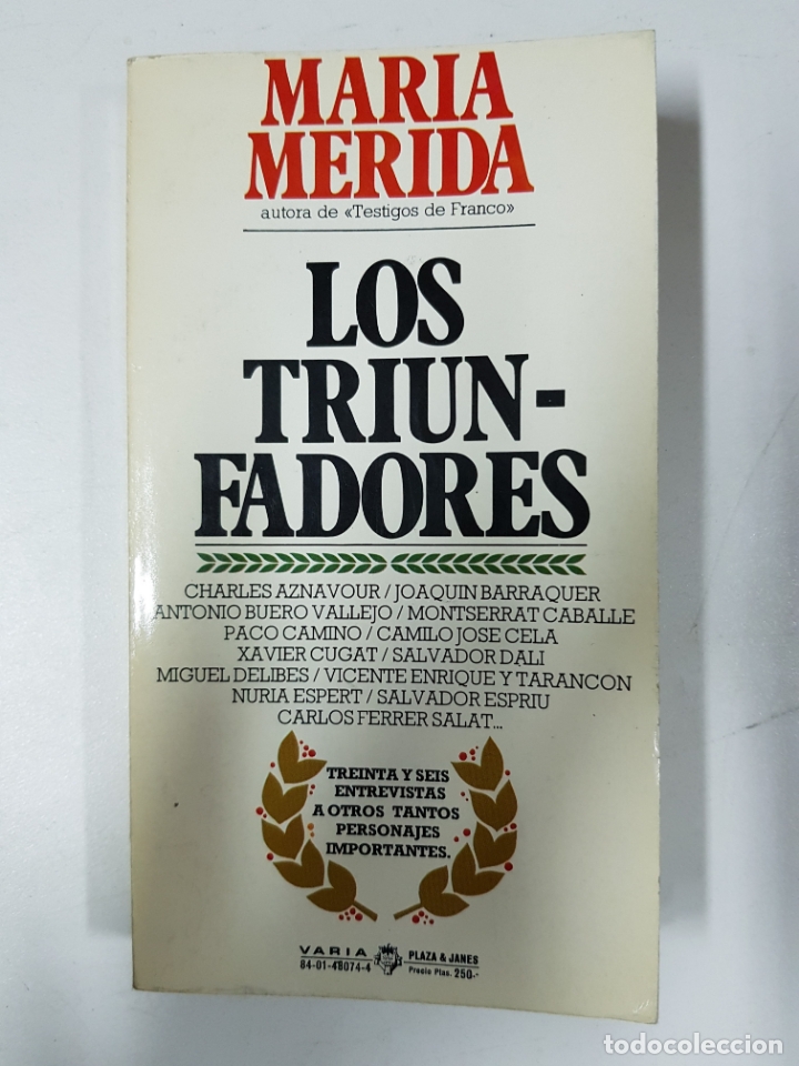Libros: LOS TRIUNFADORES / Mar&iacute;a M&eacute;rida - Foto 1