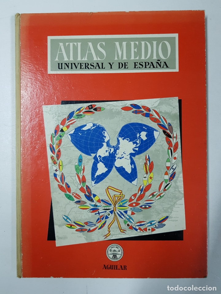 Libros: Atlas medio universal y de Espa&ntilde;a - Foto 1