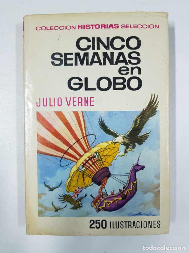 Libros: Cinco semanas en globo / Julio Verne - Foto 1