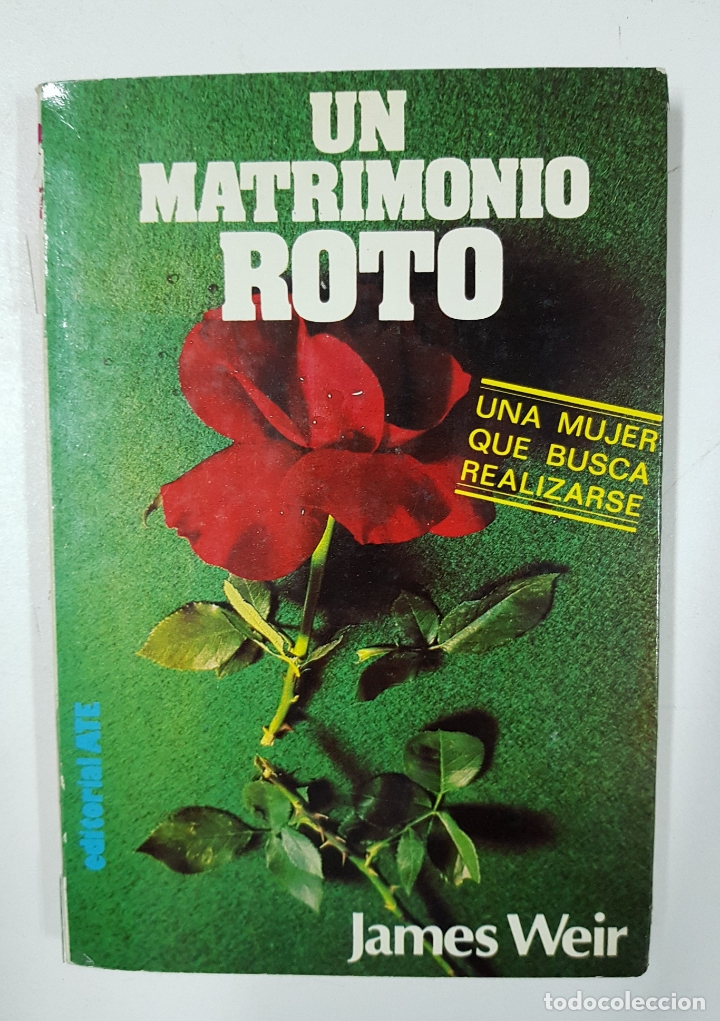 Libros: Un matrimonio roto / James Weir - Foto 1