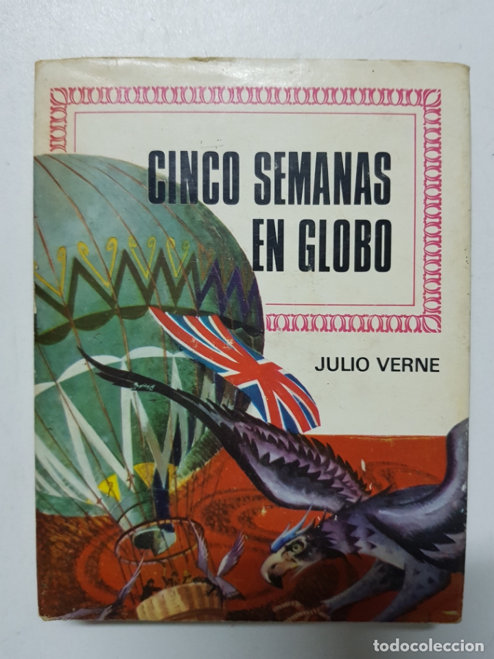 Libros: Cinco semanas en globo / Julio Verne - Foto 1