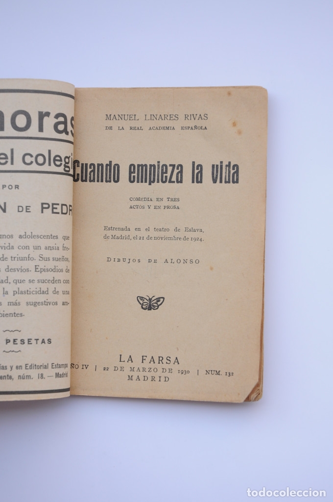 Libros: Cuando empieza la vida - LINARES RIVAS, Manuel - Foto 2