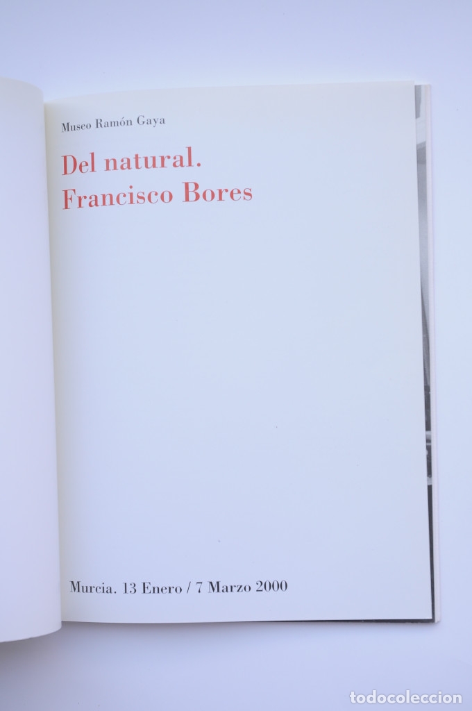 Libros: Del natural. Francisco Bores - BORES, Francisco - Foto 2