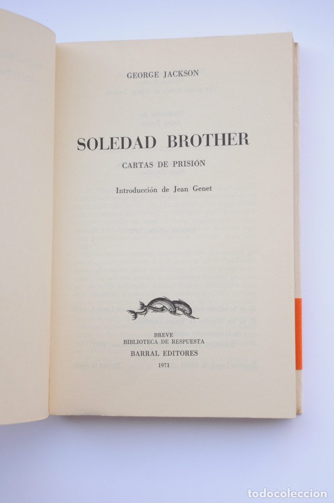 Libros: Soledad Brother. Cartas de prisi&oacute;n - JACKSON, George - Foto 2