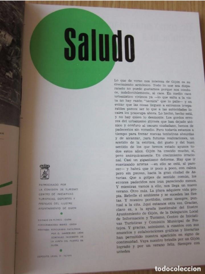 Libros: GIJON VERANO 1971 - Foto 2