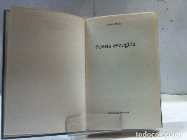 Libros: DARIO (Rub&eacute;n)	POESIA - Foto 1