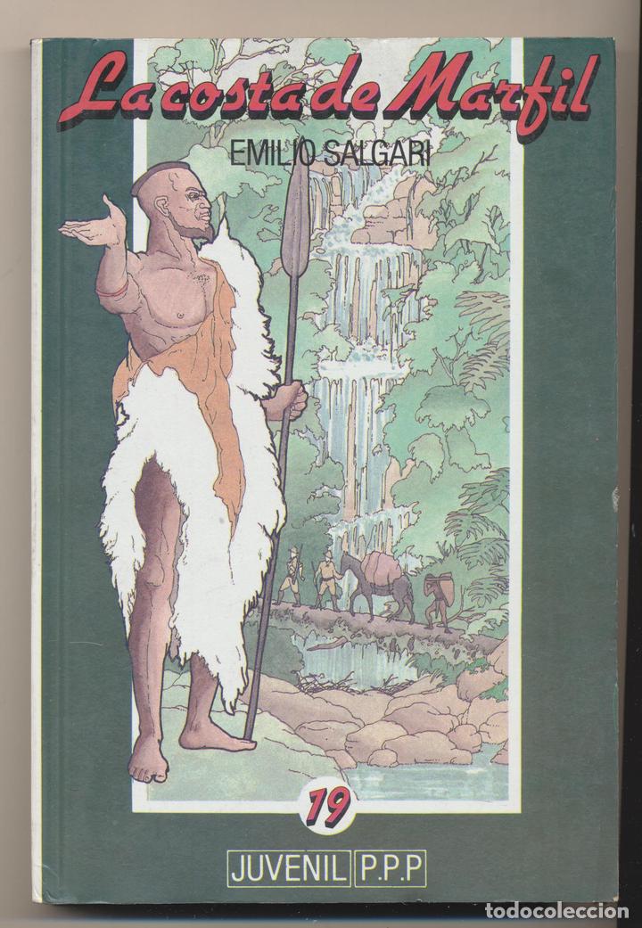 Libros: Emilio Salgari. La Costa de marfil. P.P.P. 1990 - Foto 1