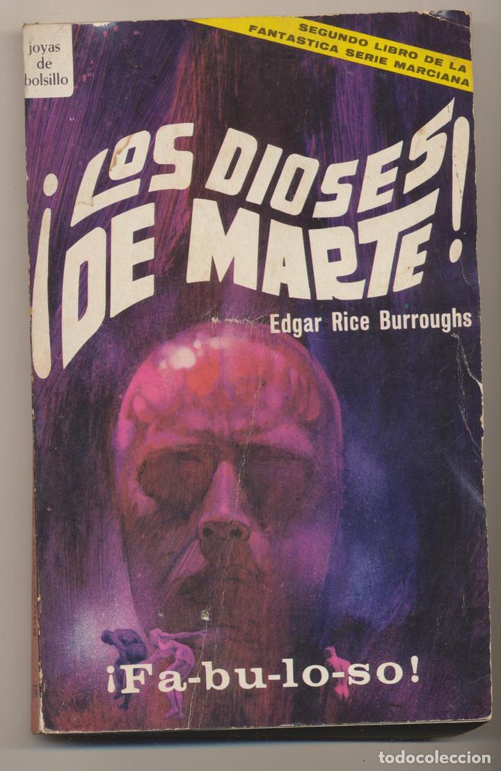 Libros: Edgar Rice Burroughs. Los dioses de marte. 1&ordm; Edici&oacute;n Novaro 1969 - Foto 1