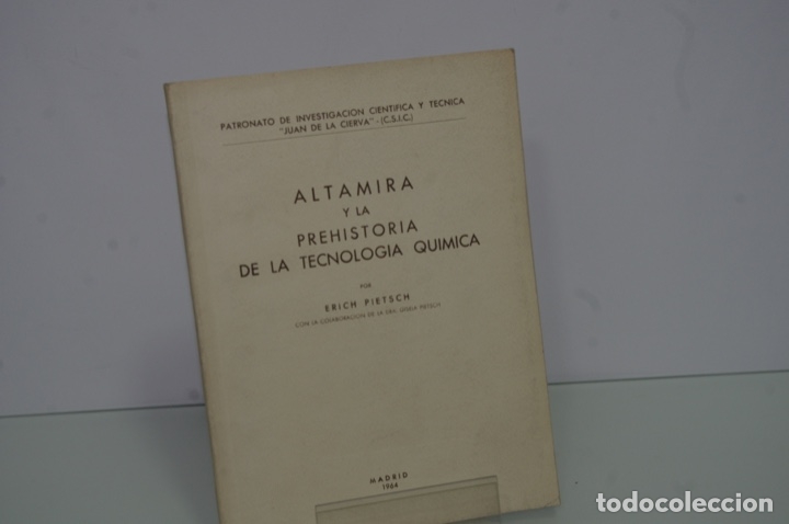 Libros: PIETSCH ERICH ALTAMIRA Y LA PREHISTORIA - Foto 2
