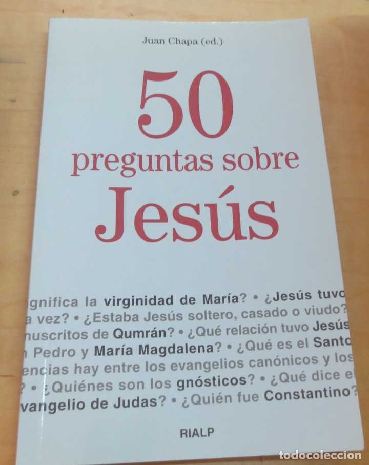 Libros: 50 preguntas sobre Jes&uacute;s - CHAPA, JUAN (ED.) - Foto 1