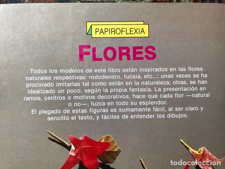 Libros: Flores. Papiroflexia - Foto 3