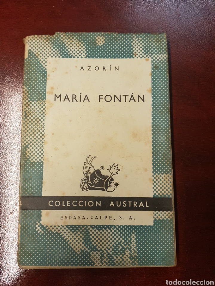 Libros: Maria fontan - azorin - 1944 - Foto 1