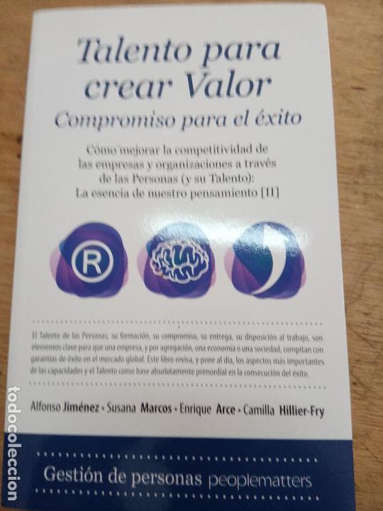 Libros: Talento para crear valor. Compromiso para el &eacute;xito