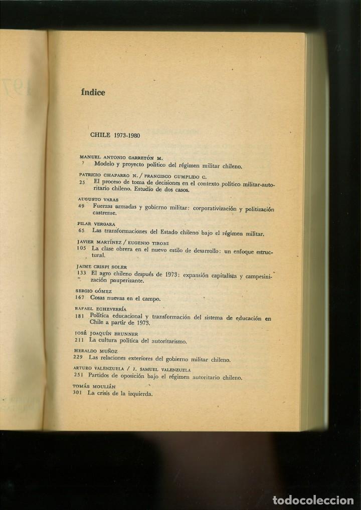 Libros: CHILE 1973-198?. Varios - Foto 2