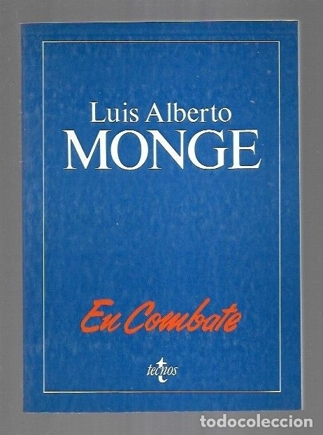 Libros: EN COMBATE - MONGE, LUIS ALBERTO - Foto 2