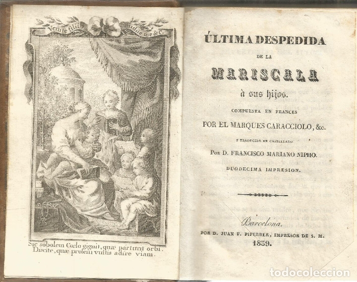 Libros: Ultima despedida de la Mariscala a sus hijos - MARQUES CARACCIOLO - Foto 2