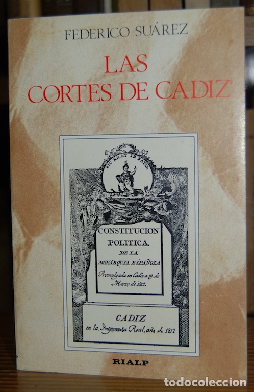 Libros: LAS CORTES DE CADIZ - SUAREZ, Federico - Foto 1