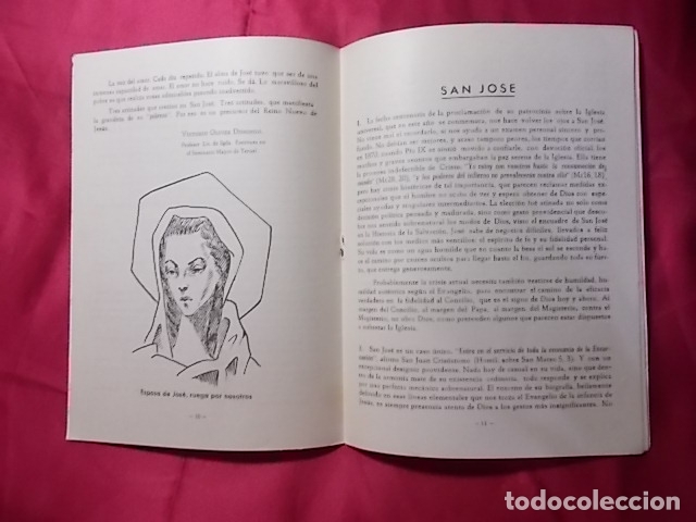 Libros: JOS&Eacute; DE NAZARET 1&ordf; CENTENARIO DE LA PROCLAMACION DE SAN JOS&Eacute; COMO PROTECTOR DE LA IGLESIA UNIVERSAL - Foto 3