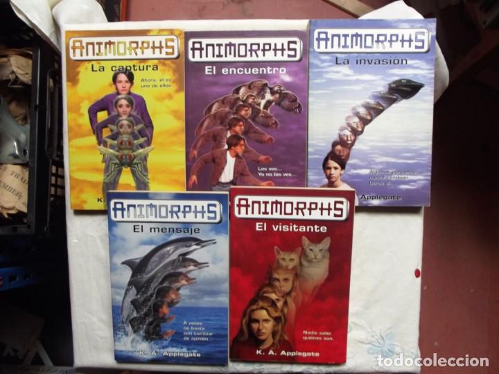 Libros: ANIMORPHS NUMEROS 1 - 2 - 3 - 4 Y 6 POR K. A. APPLEGATE - Foto 1