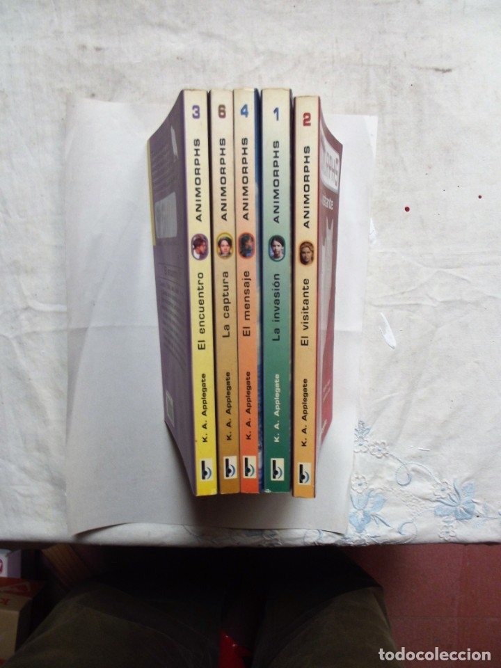Libros: ANIMORPHS NUMEROS 1 - 2 - 3 - 4 Y 6 POR K. A. APPLEGATE - Foto 2