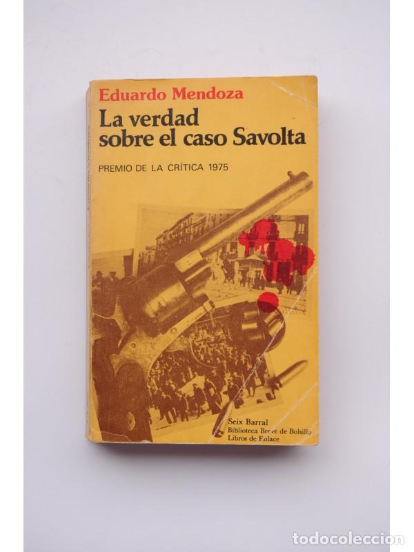 Libros: La verdad sobre el Caso Savolta - MENDOZA, Eduardo - Foto 1