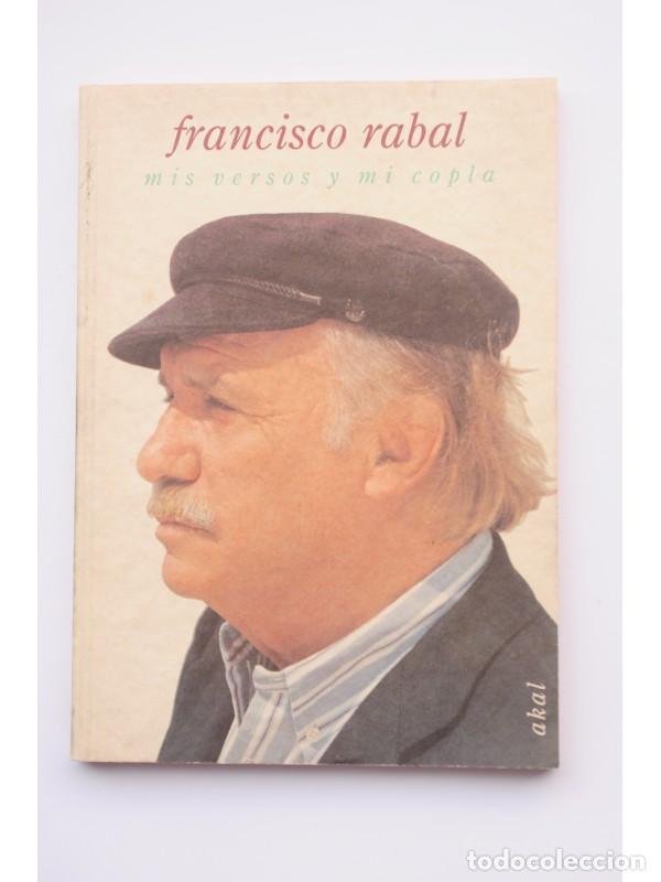 Libros: Mi verso y mi copla - RABAL, Francisco - Foto 1
