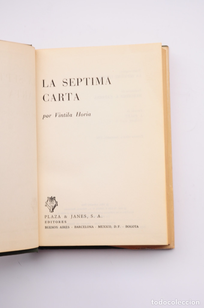 Libros: La s&eacute;ptima carta - HORIA, Vintila - Foto 3