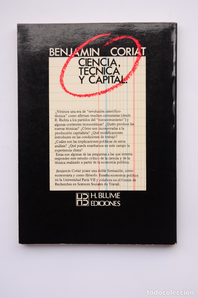 Libros: Ciencia, t&eacute;cnica y capital - CORIAT, Benjamin - Foto 3