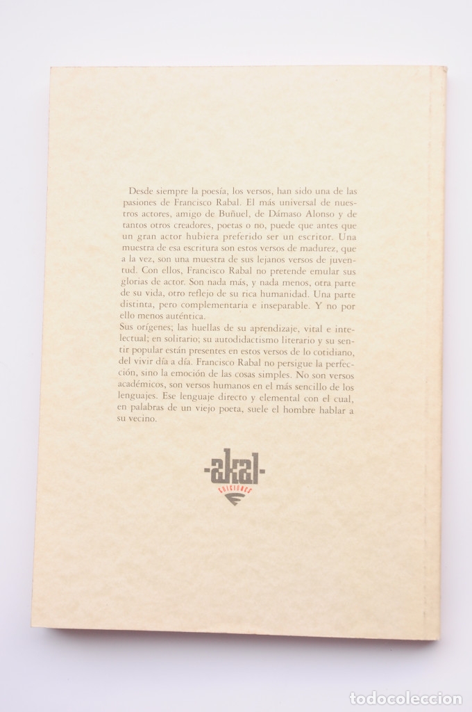 Libros: Mi verso y mi copla - RABAL, Francisco - Foto 5