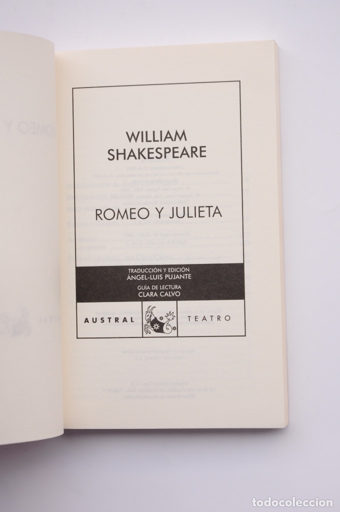 Libros: Romeo y Julieta - SHAKESPEARE, William - Foto 2