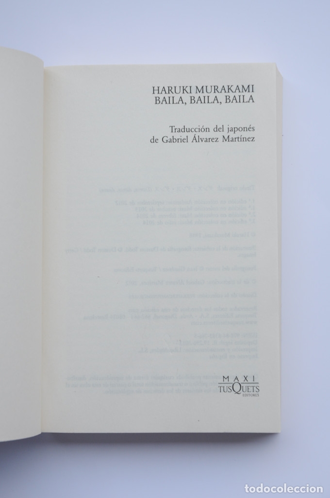 Libros: Baila, baila, baila - MURAKAMI, Haruki - Foto 2