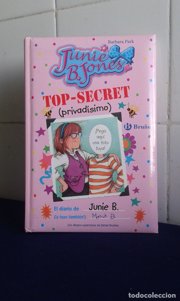 Libros: JUNIE B. JONES, TOP-SECRET, PRIVADISIMO, EDICIONES BRU&Ntilde;O - Foto 1
