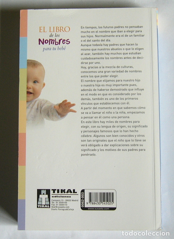 Libros: EL LIBRO DE LOS NOMBRES - PARA TU BEB&Eacute; - LISA SHAW - Foto 4