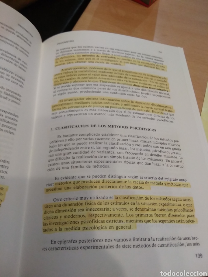 Libros: Psicometria. Julio seoane cristina rechea. Uned. - Foto 2