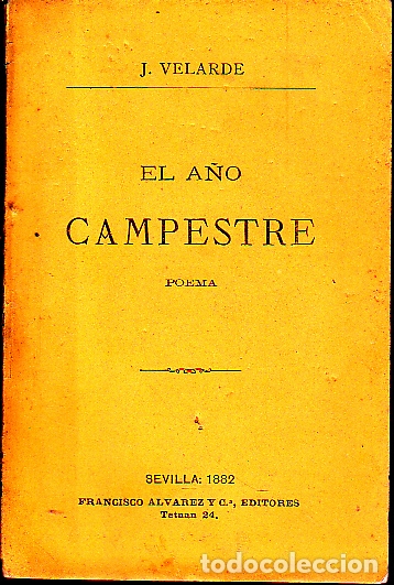 Libros: EL A&Ntilde;O CAMPESTRE. POEMA. - VELARDE, J. - Foto 1