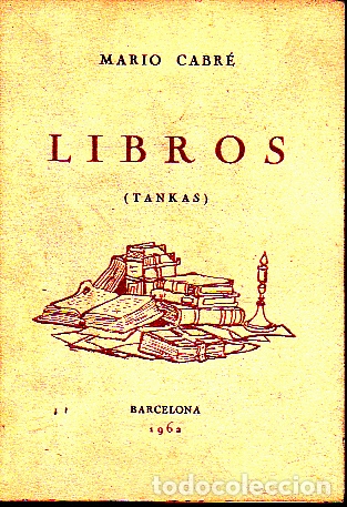 Libros: LIBROS (TANKAS). - CABRE, Mario. - Foto 1