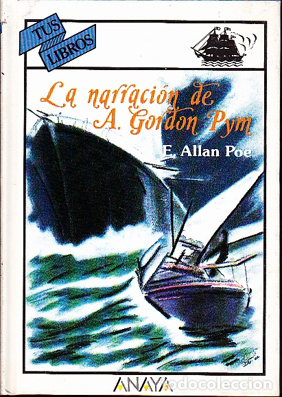 Libros: LA NARRACION DE A. GORDON PYM. - ALLAN POE, Edgar. - Foto 1