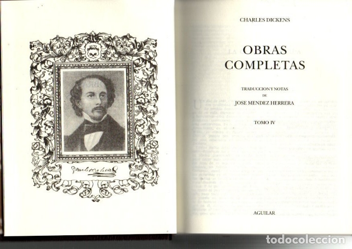 Libros: OBRAS COMPLETAS. TOMO IV. - DICKENS, Charles. - Foto 1
