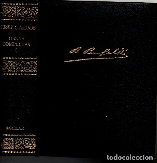 Libros: OBRAS COMPLETAS. TOMO I. - PEREZ GALDOS, Benito. - Foto 2