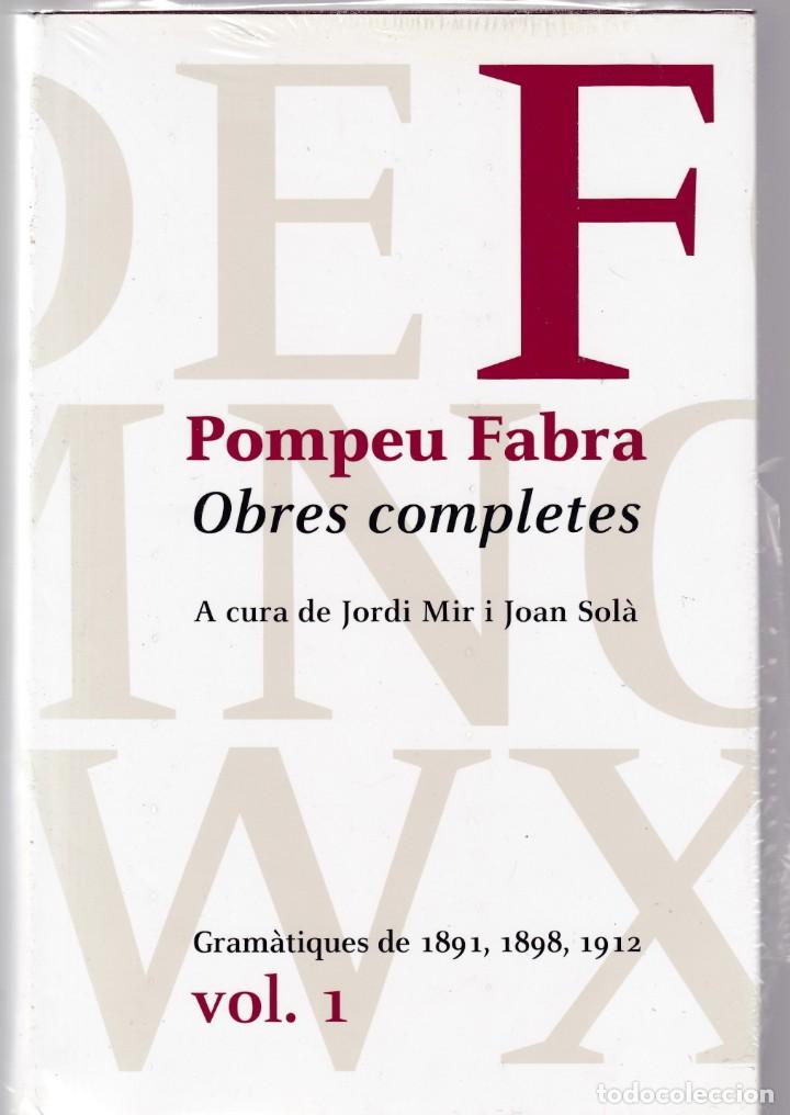 Libros: POMPEU FABRA - OBRES COMPLETES - PRECINTADO, SIN USO - Foto 1
