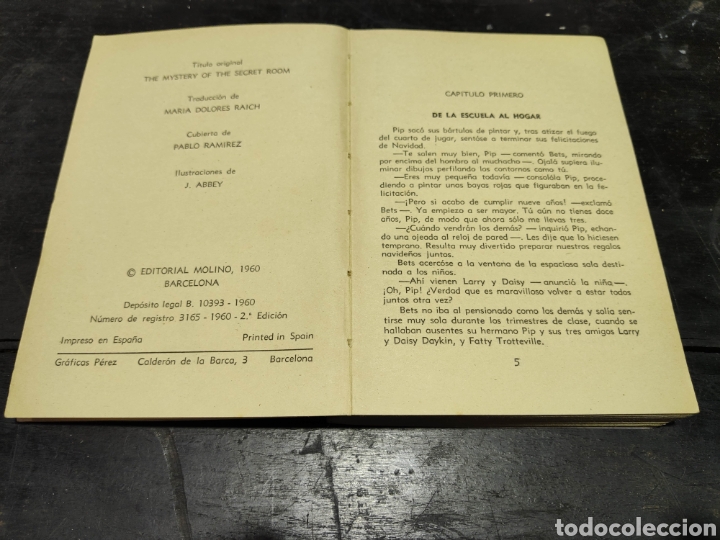 Libros: LIBRO MISTERIO EN LA CASA DESHABITADA - Foto 6