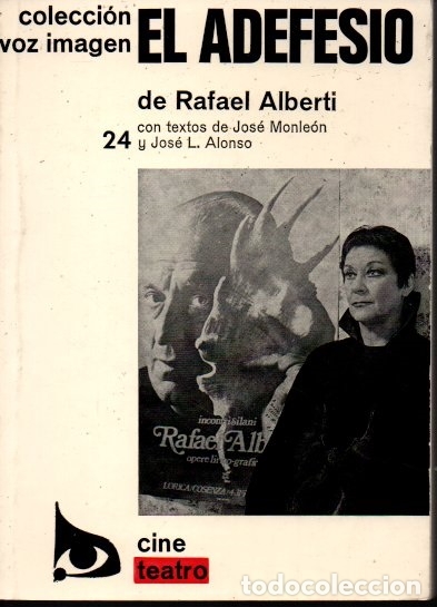 Libros: EL ADEFESIO. - ALBERTI, Rafael. - Foto 1