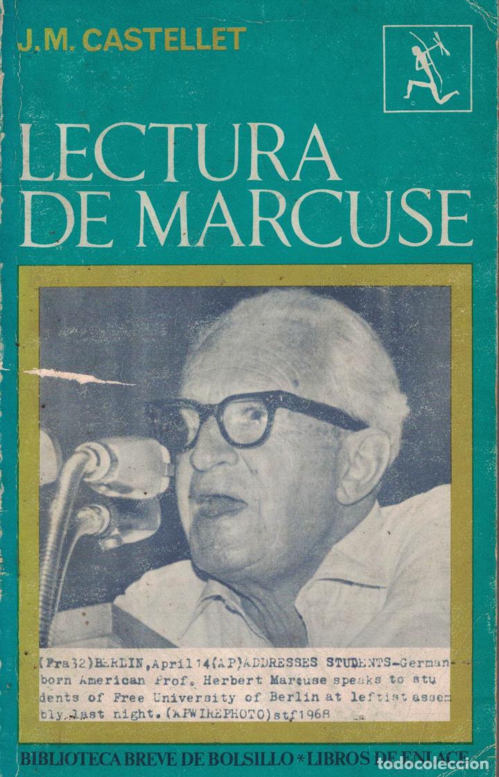 Libros: Lectura de Marcuse - J. M. Castellet - Foto 1