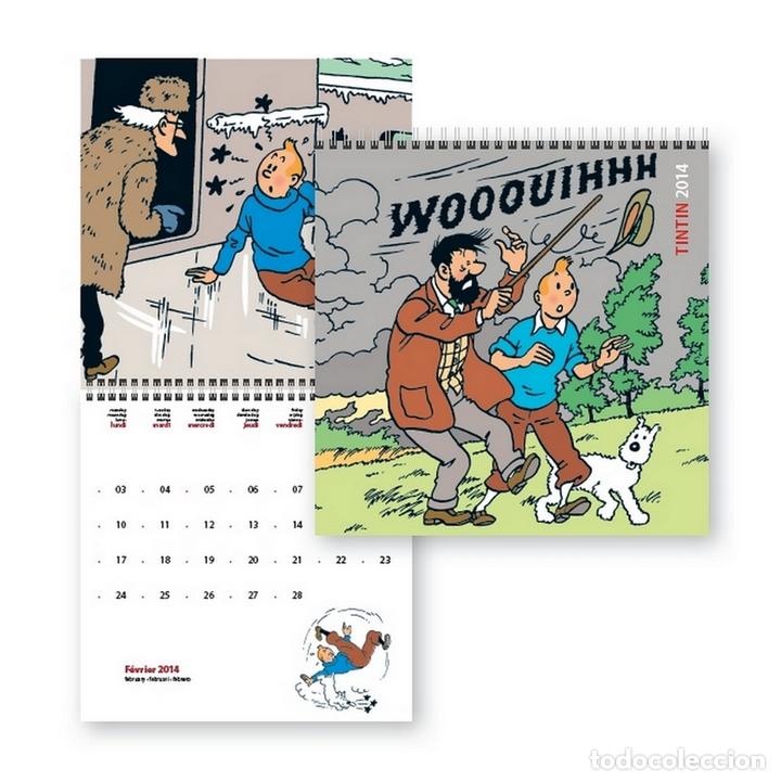 Libros: Calendario Tint&iacute;n 2014 - Herg&eacute; - Foto 1