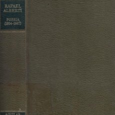 Libros: POESÍA (1924-1967) - RAFAEL ALBERTI