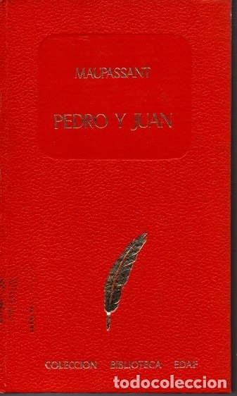 Libros: PEDRO Y JUAN. - MAUPASSANT, Guy de. - Foto 1