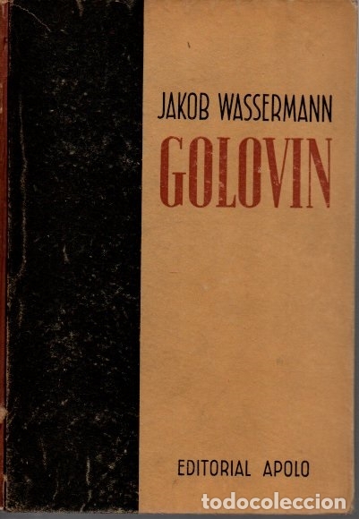 Libros: GOLOVIN. - WASSERMANN, Jakob. - Foto 1