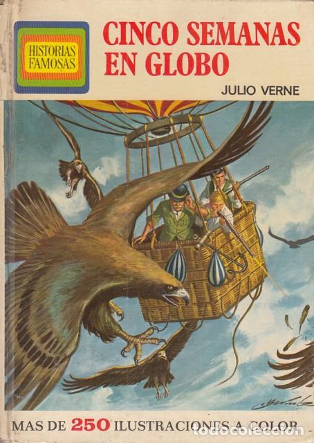 Libros: CINCO SEMANAS EN GLOBO - VERNE, JULIO - Foto 1