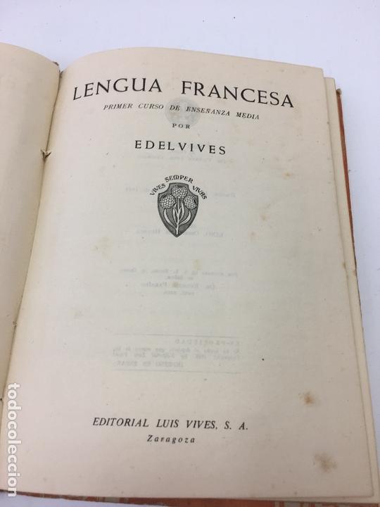 Libros: FRANCES PRIMER CURSO,  EDITORIAL LUIS VIVES, 1948 - Foto 2