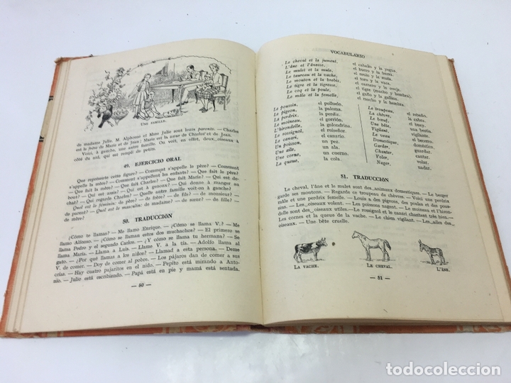 Libros: FRANCES PRIMER CURSO,  EDITORIAL LUIS VIVES, 1948 - Foto 5